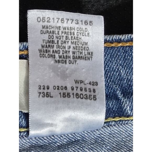 Vintage Levi's 515 Jeans Womens 8 M Bootcut Low Rise Medium Wash Blue Denim 90's - Picture 5 of 9
